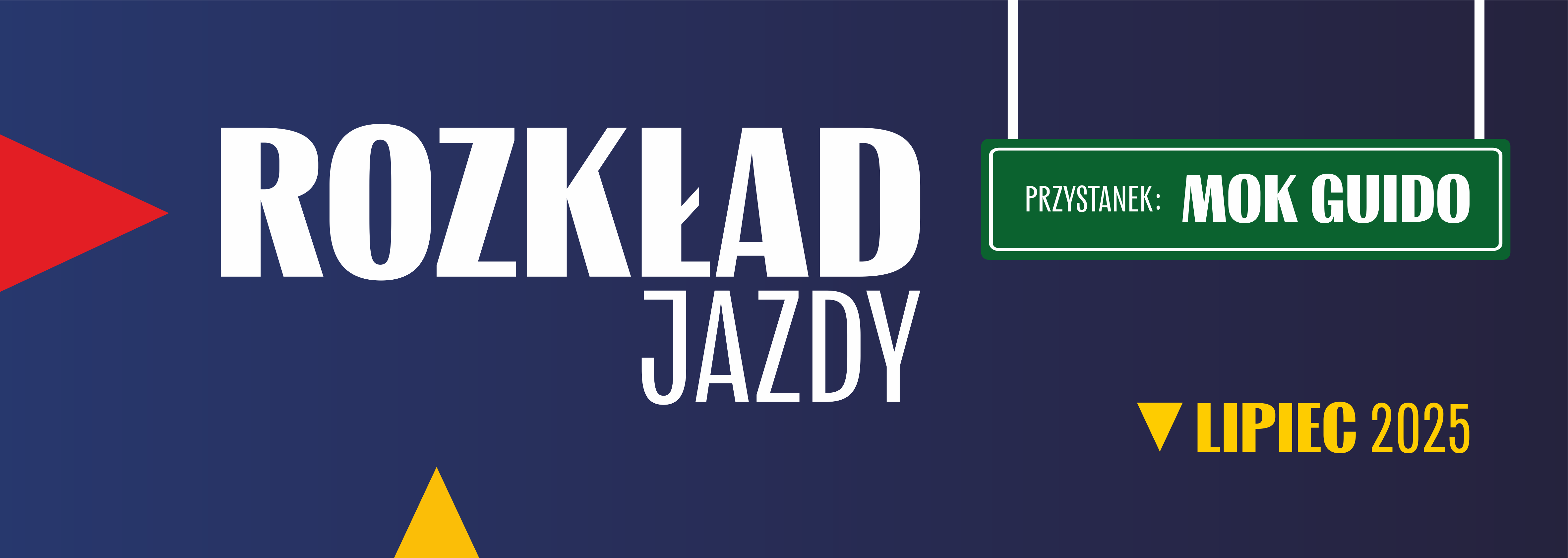 grafika promująca repertuar Ośrodka - MOK Guido