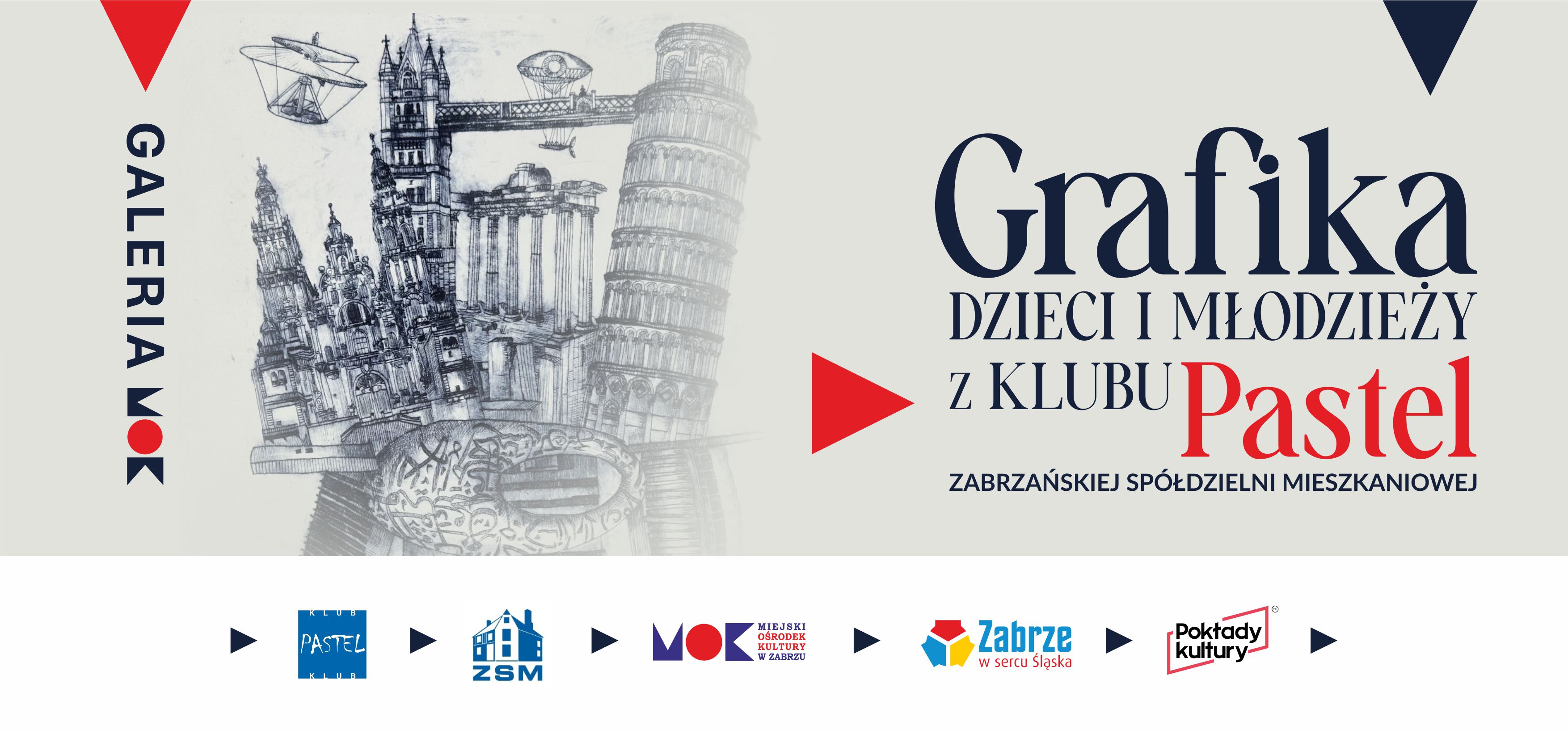 baner z grafiką i nazwą wystawy