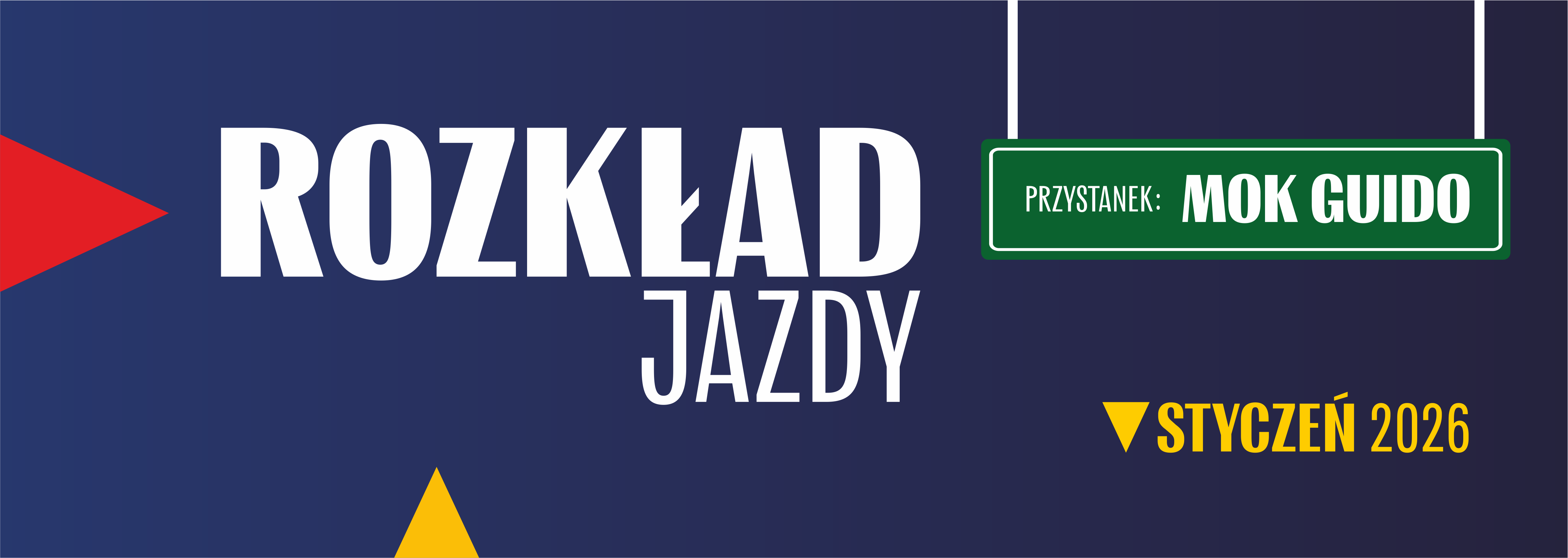 baner odnoszący się do repertuaru MOK Guido na styczeń 2026
